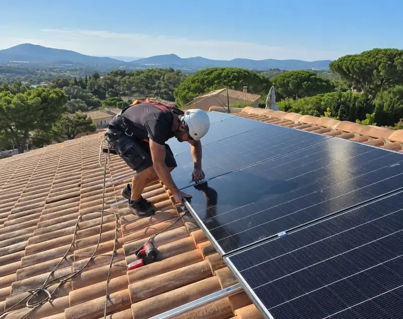 Installateur panneaux solaires Brié-et-Angonnes — pose photovoltaïque sur toiture