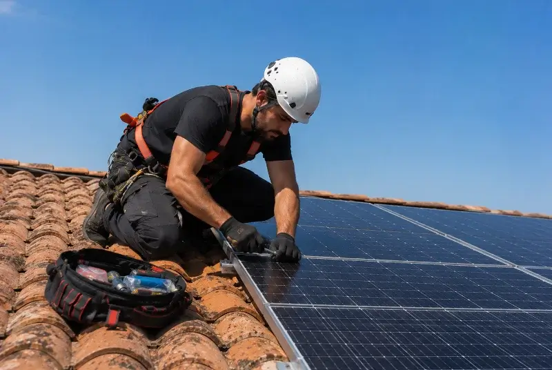 Maintenance et monitoring de panneaux solaires à Brié-et-Angonnes
