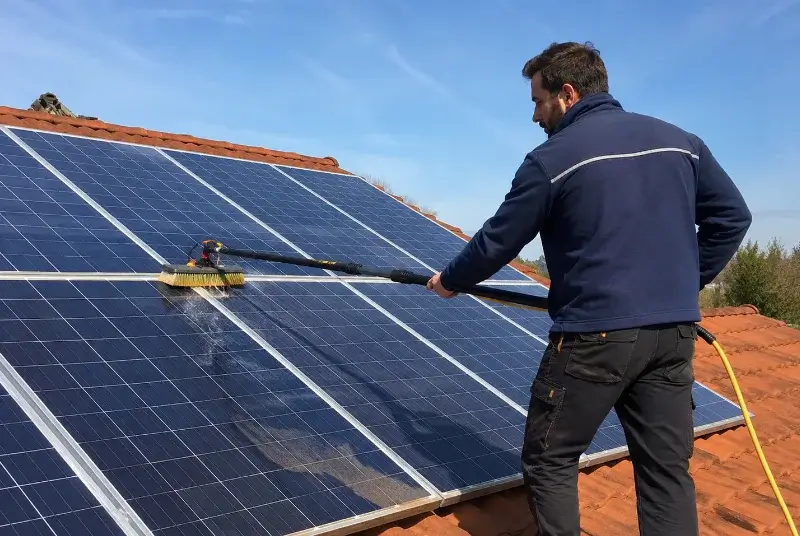 Nettoyage et entretien de panneaux solaires à Brié-et-Angonnes